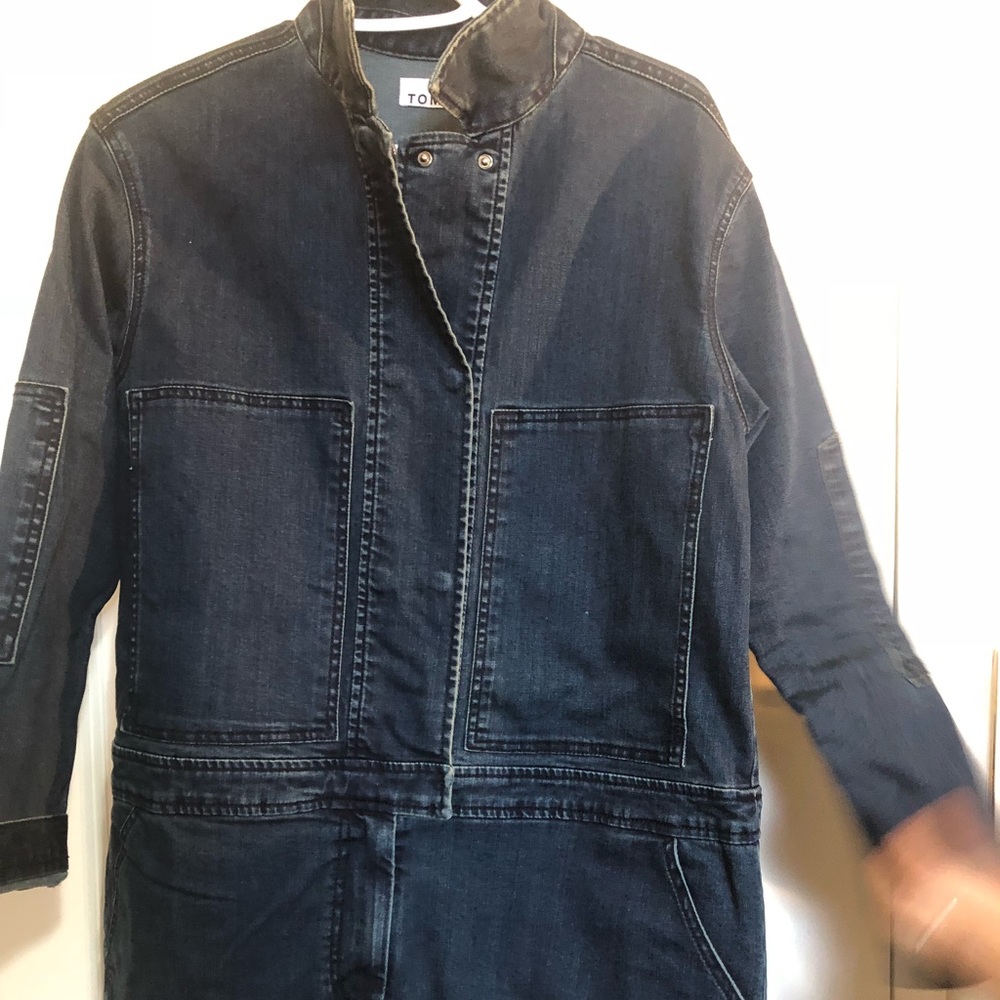Tomboy long sleeve denim dress
